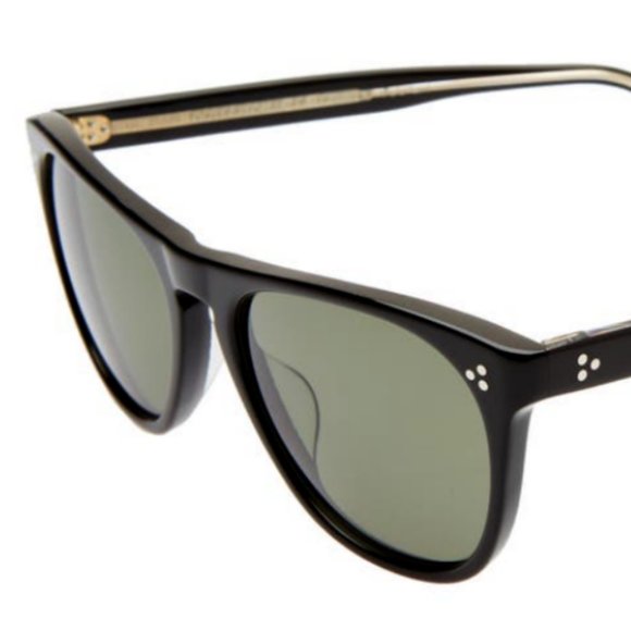 OLIVER PEOPLES DADDY B 58mm POLARIZED Sunglasses Black/G15 Polar CLASSIC